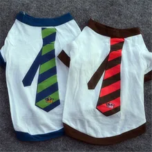 Одежда для маленьких собак рубашка без рукавов Одежда для домашних питомцев; кошки собака корги одежда Сфинкс мода галстук-бабочка футболка хлопковая Футболка E