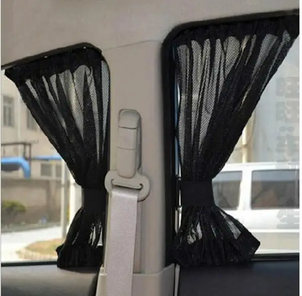 

1Pair(=2pcs) Car Curtain Vehicle Sunshade Side Window Shading Blinds Cover Auto Side Windshield Sun Visor Sunscreen UV Protecor