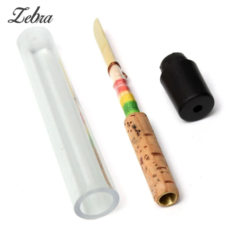 

Zebra 7.5 x 0.7cm Handmade Oboe Reeds Soft-Red Student Oboe Reeds Small Instrument Gifts for Children Kids Child