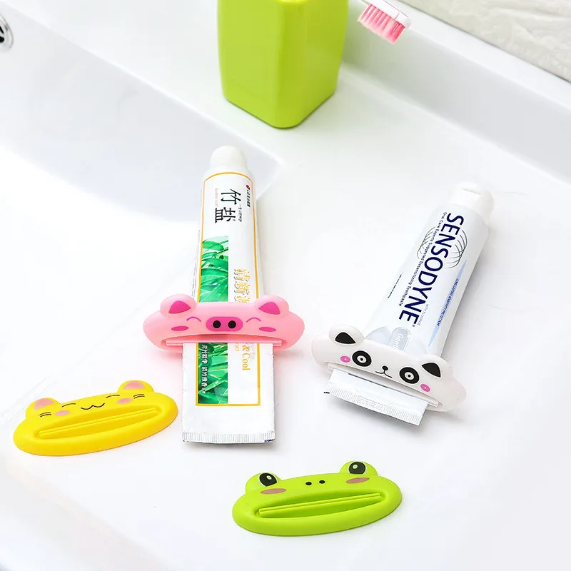 10Pcs/lot ABS Plastic Cute Animal Multifunction Toothpaste Squeezer Home Bathroom Tube Facial Cleanser Toothpaste Dispenser 10Pcs/lot ABS Plastic Cute Animal Multifunction Toothpaste Squeezer Home Bathroom Tube Facial Cleanser Toothpaste Dispenser