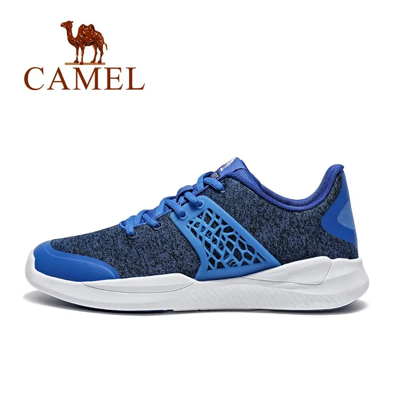 

CAMEL Men Running Shoes Professional Sneakers Sports Training Walking Tennis Outdoor Increasing Badminton Lace-Up