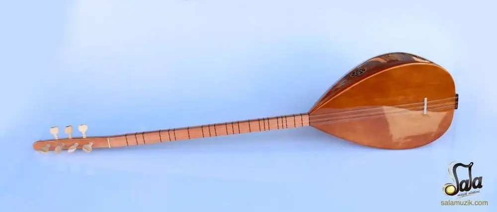 Турецкая левая рука длинная шея баглама SAZ инструмент для продажи ASL-113L