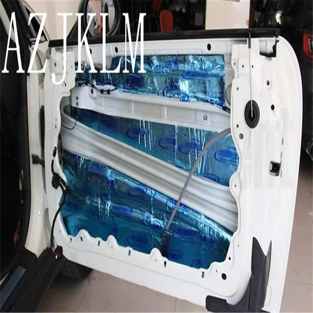 1pc Butyl Black Rubber Sound Deadener Reinforced Car Doors Floor Trunk