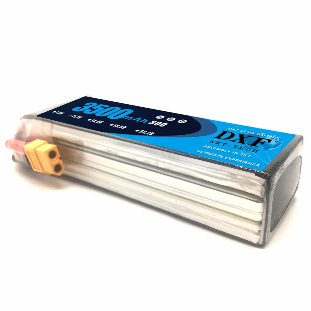 DXF RC Lipo battery 11.1v 3500mAh 3S 30C max60C rechargeable battery FOR RC airplane RC Tanks drone boat car Lipo Battery