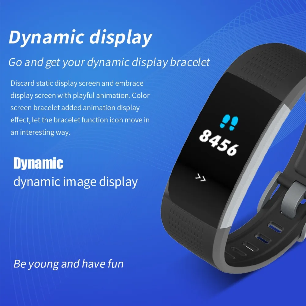 

2 Chigu new C7s heart rate sleep monitoring smart bracelet Bluetooth step counter waterproof sports BM62034 190130 yhm