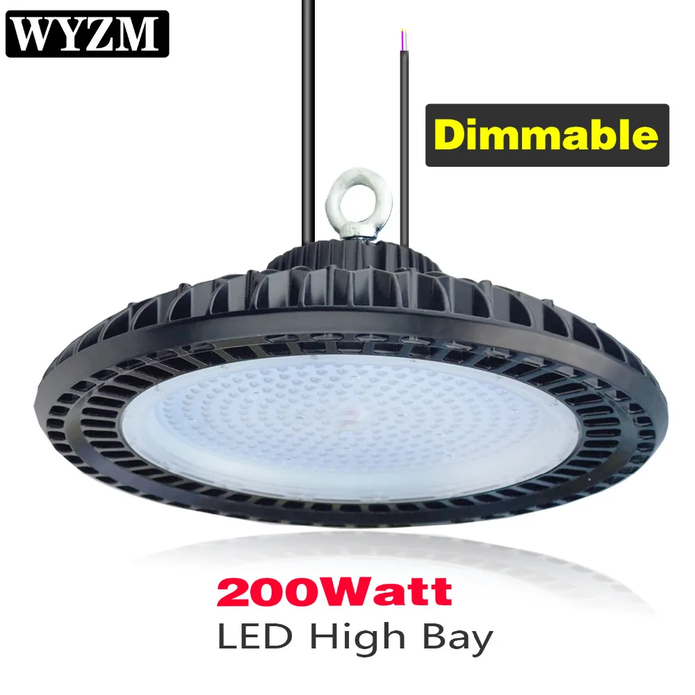 

200W High Bay Light,600W MH Replacement,Works from 110V-277V,LED Shopping Lighting,LED Light for Garage Commercial Shopping mall