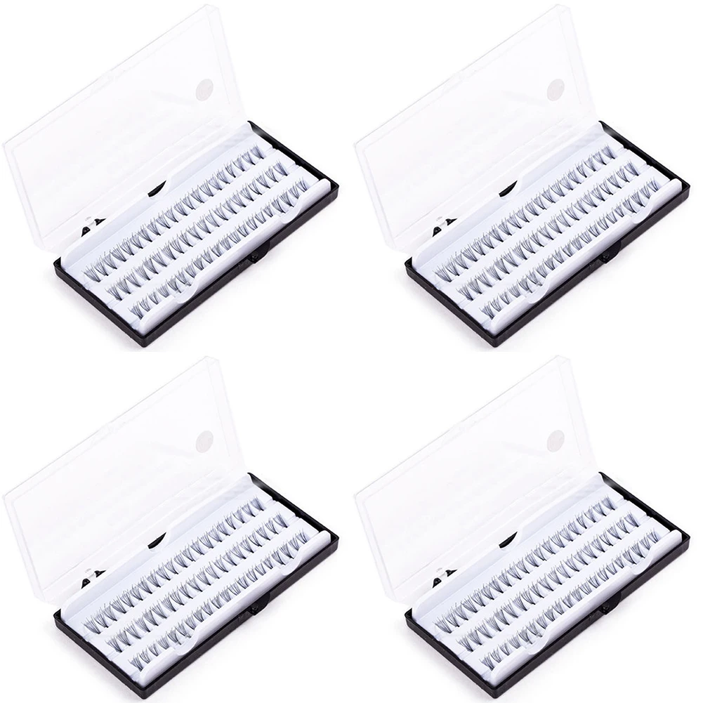 

60 Clusters 8 10 12 14mm Individual False Eyelashes Long Eye Lashes Extension