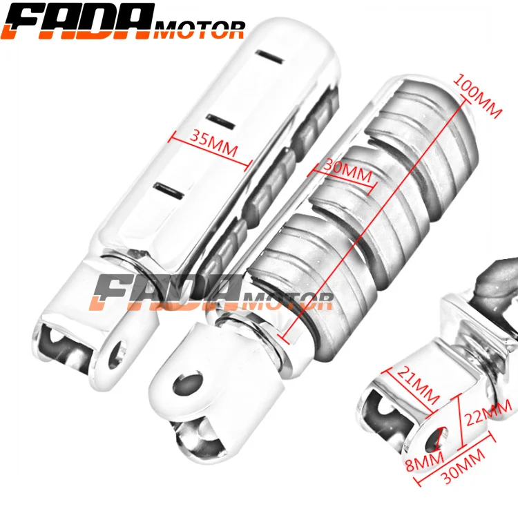 Передние Подножки для Honda VTX 1800CF 1300C 02 09 Shadow VT1100 Saber Spirit 99 07 ACE Aero VT750 00 15 (120)|Подставки