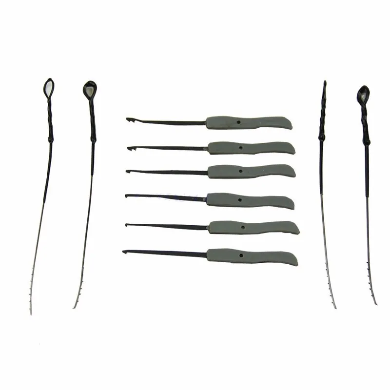 

Lock Pick Set Locksmith Tool Lock Pin Broken Key Extractor Key Remove Hooks Lock Professional Hand Tools