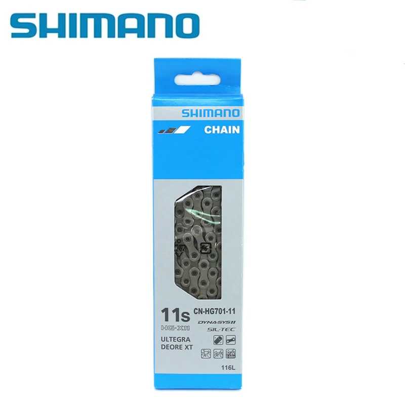 

SHIMANO CN HG601/701 11S Speed Chain Ultegra/XT 116L Links for XT M8000 Ultegra 6800 MTB Bike & ROAD Bicycle Chain