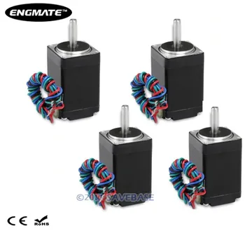

ENGMATE EMA112-4506S4 Stepper Motor 950g.cm 1.8Degree 4 Leads 45mm 4Pcs AU Local Delivery