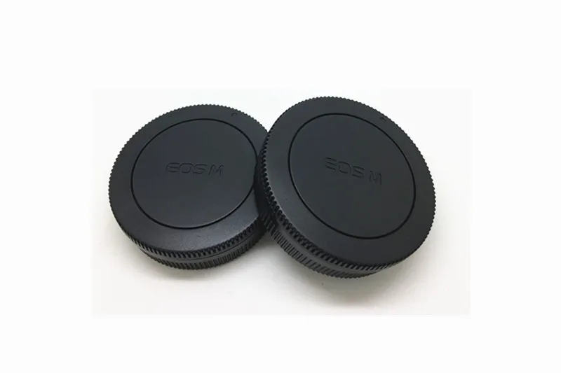 

1set Camera Front Body Cap + Rear Lens Cap As R-F-4 For Canon EOS M EOSM M2 M3 M5 M6 M10 Camera and EF-M Lens
