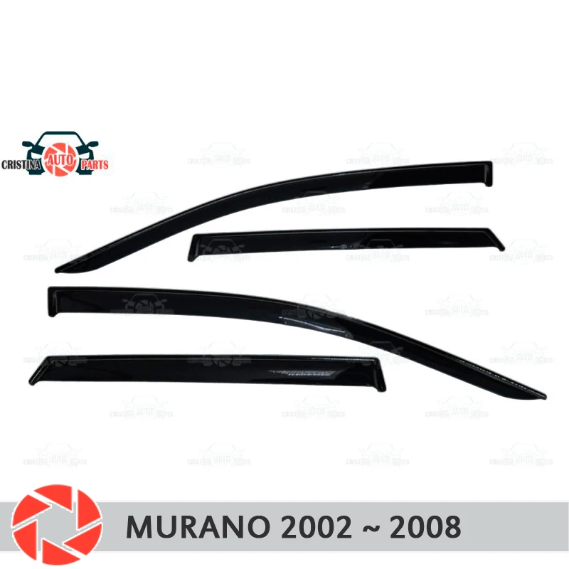 Дефлектор окна для Nissan Murano 2002-2008 дефлектор от дождя защита грязи Стайлинг