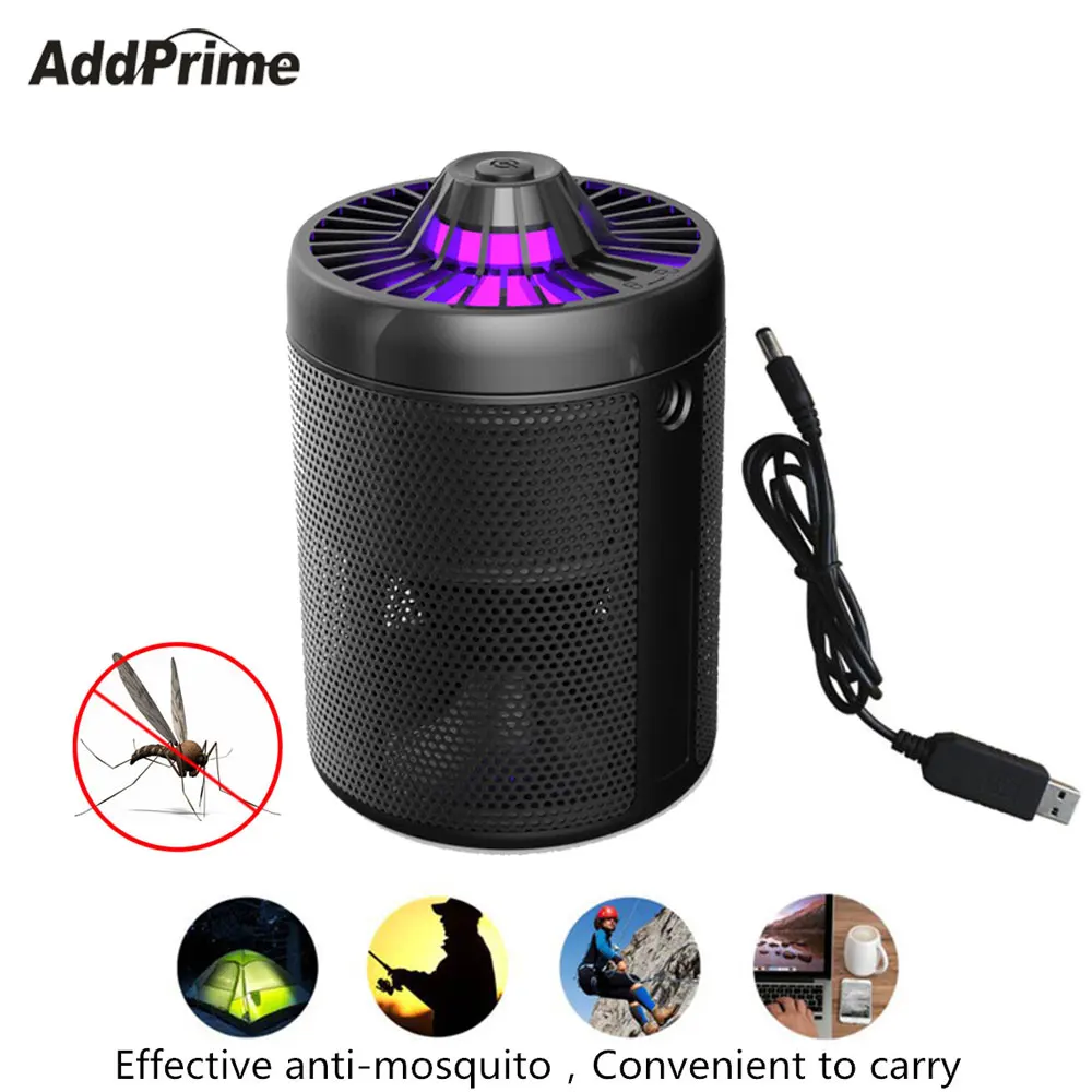 Electric Mosquito Killer Lamp USB Powered LED Home Anti Mosquito Light ...