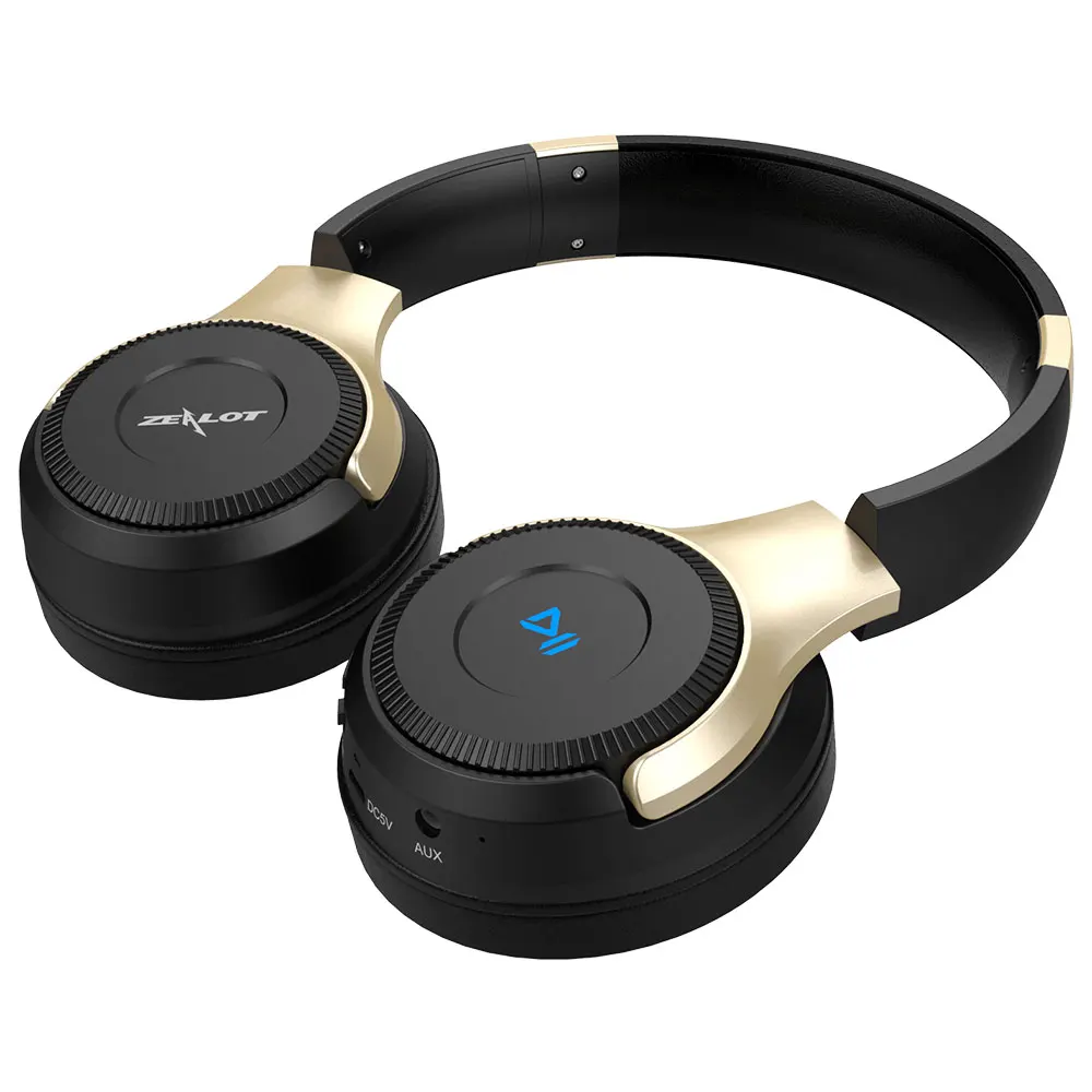 Zealot B26 HiFi стерео беспроводные Bluetooth наушники складные с сенсорным управлением TF
