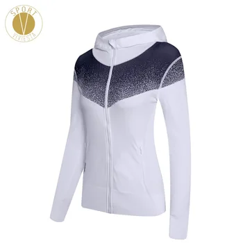 

Zip Up Sports Hoodie Women's Winter Fall Run Train Yoga Gym Active Outdoor Long Sleeve Sweater Zipper Jacket Hooded Sweatshirt