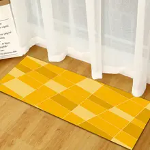 Геометрический принт Противоскользящий коврик для кухни длинный коврик для ванной современный входной коврик для гостиной спальни ковер моющийся коврик для дома