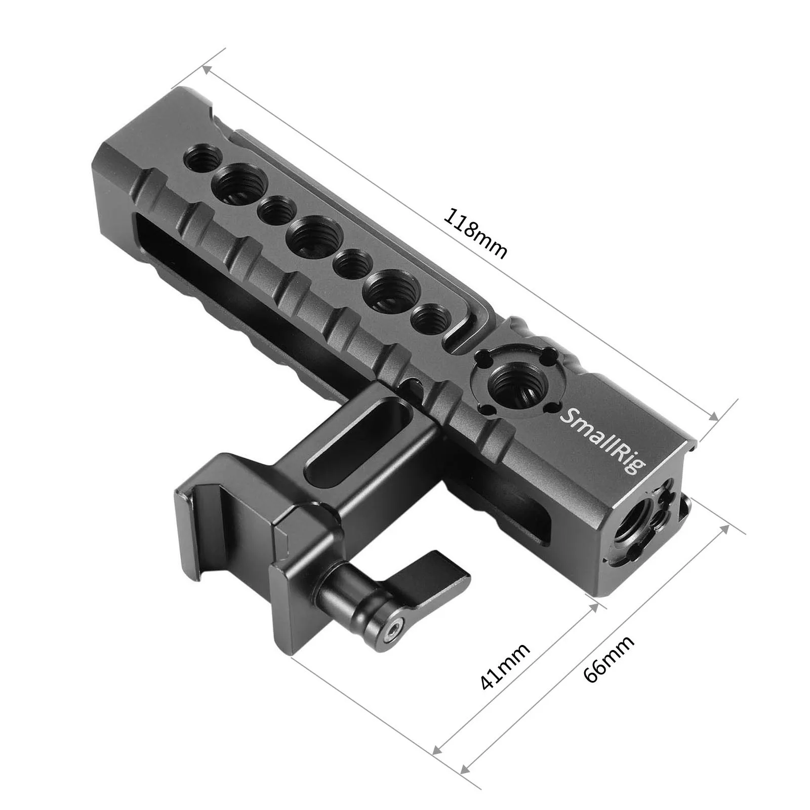  SmallRig Camera Handle Video Camcorder Action Stabilizing NATO Handle Adjustable Top Grip For Small