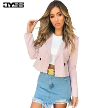 Buy autumn new casual blazer feminino long sleeve single button fashion ol female coats for girl female chaqueta mujer blazer 81726 Free Shipping
