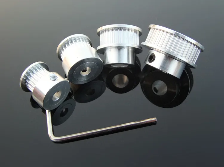 2 шт. 16T/20T/60T/80T зуб 2GT ременной шкив для DIY режима и RC принтера|Детали аксессуары| |