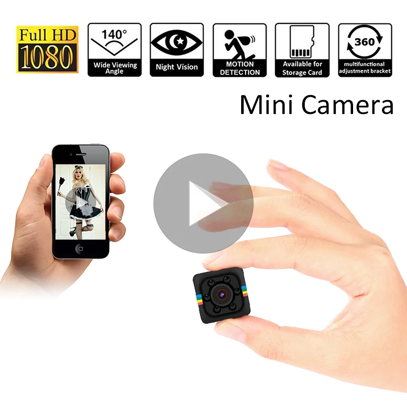 Car DVR SQ11 Mini Video Recorder HD 1080P 720P Car Dash Camera Motion Sensor Video Camera Wide Angle IR Night Vision