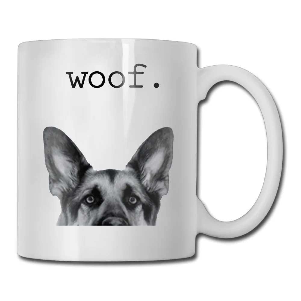 Woof coffee mug that keeps coffee hot women tazas ceramic tumbler