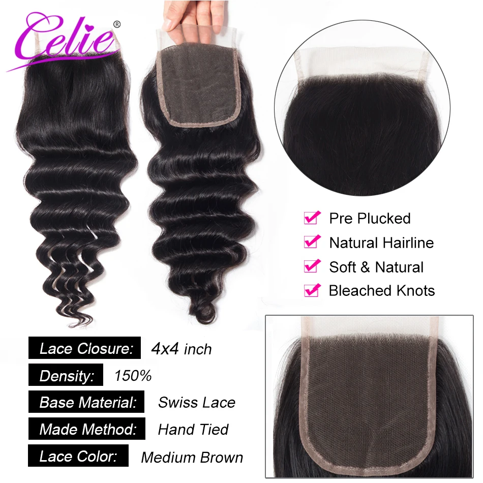 Celie-Hair-Brazilian-Loose-Deep-Wave-Closure-Free-Middle-Part-Remy-Human-Hair-4x4-inch-Swiss