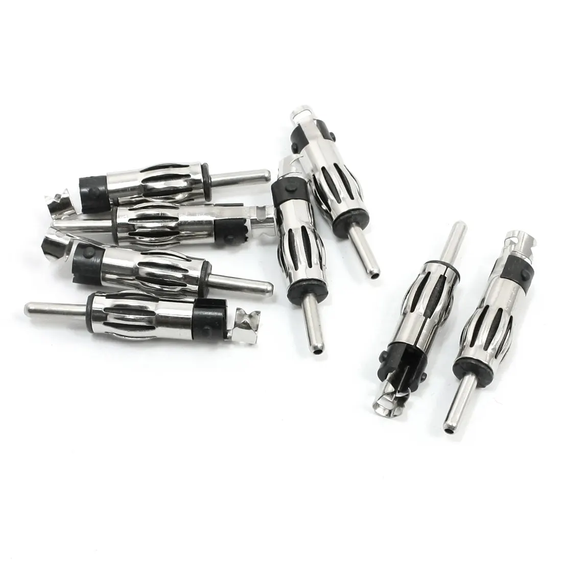 

UXCELL 8 Pcs Male Car Radio Aerial Antenna Am/Fm Plug Adapter Connector