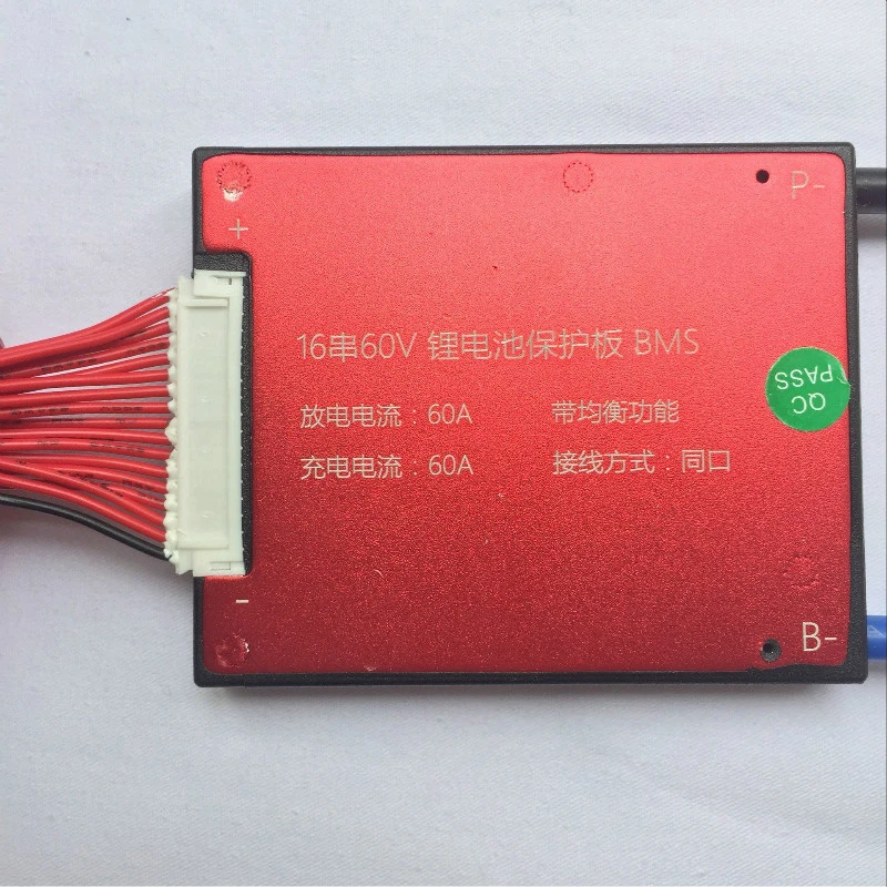 3 7 в Li Ion 16 S 60 20A 25A 35A 45A 60A 18650 PCM плата защиты батареи BMS PCM|Аксессуары для батарей| |