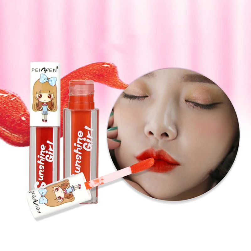 

2019 PNF Brand New Waterproof Liquid Lipstick Moisturizer Smooth Lipstick Lasting Lip Gloss Makeup Beauty Makeup 7048