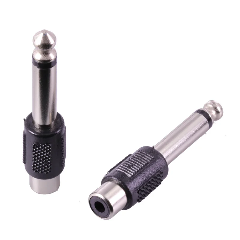3 шт. разъёмы адаптеры 6 35 мм мм|plug connector|plug adapter connectorplug 6.35mm |