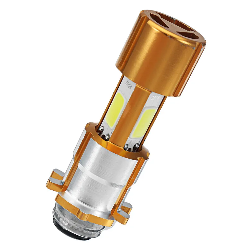 H6M/PX15D LED Motorcycle Headlight Bulb COB Hi/Lo Beam Motorbike LED