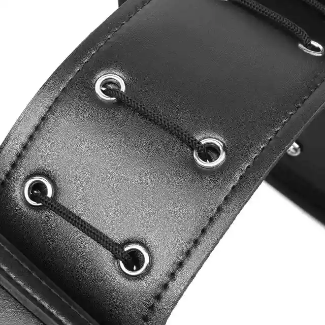1 Pair Black Motorcycle Motorbike Saddle Bag Tail Rear Bags PU Leather Tool Bags Left Right Side For Harley/Honda/Kawasaki