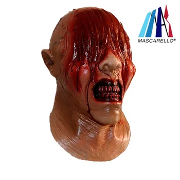 

Blind Zombie Head Horror Latex Mask Halloween Carnival Costume Haunted House Dress