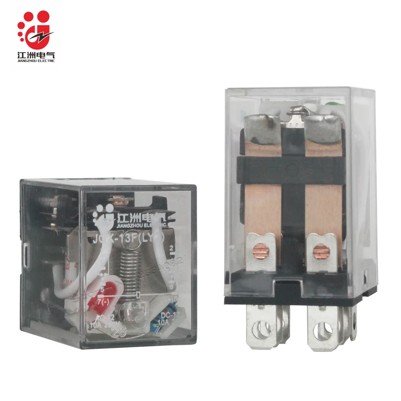 

220VAC AC 220V 2 paris Coil Mini small relay General purpose big 8 needles Pin indicator light 2NO2NC JQX-13F/LY2N 6V 12V RELAY