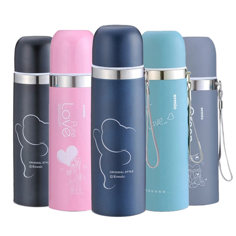 Thermos Bottle Women 500ml Coffee Boy TOP Brand Vacuum Flasks Thermoses