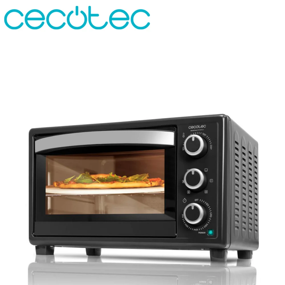 Cecotec Bake&toast 4pizza Tabletop Electric Oven 26 Liters Capacity Timer  To 60 Minutes Temperature Up To 230 Degrees - Ovens - AliExpress