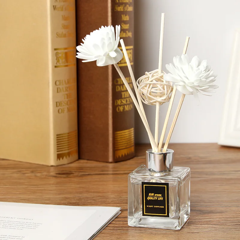3pcs/lot 50ml Home Fragrance Incense Sticks Diffuser with Dried Flower