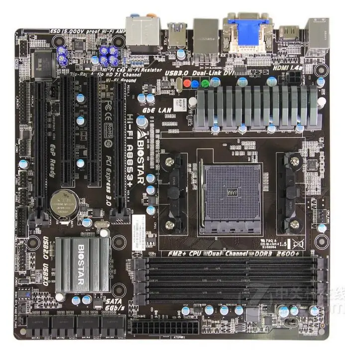 Для материнской платы BIOSTAR Hi-Fi A88S3 + оригинальная б/у A88X Socket FM2 DDR3 | Компьютеры и офис