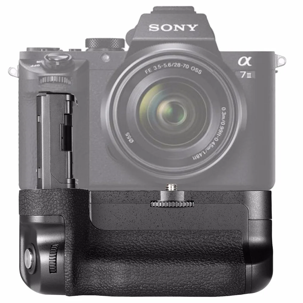 Meike MK-A7 II Профессиональный Батарея ручка для sony A7 II A7R II как sony VG-C2EM