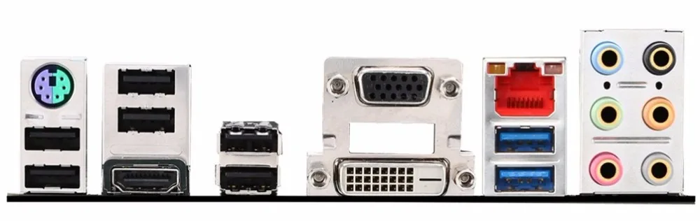 Новая пользовательская защитная задняя панель I/O для игрового шасси MSI Z87-G43 (без