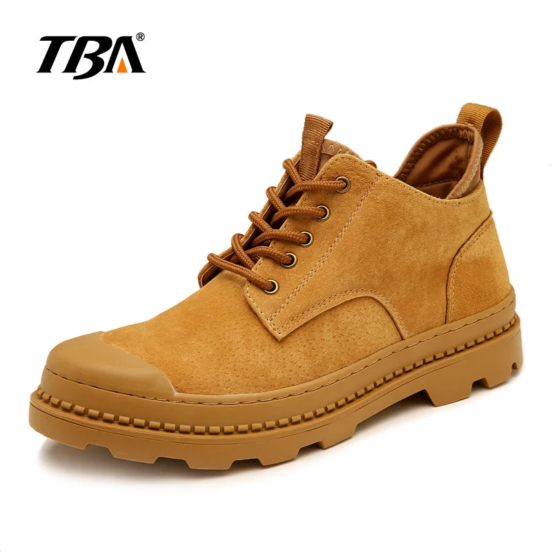 

TBA 3806 Casual Shoes Men's Martin boots Business shoes Camel Black Shoes size 38-44