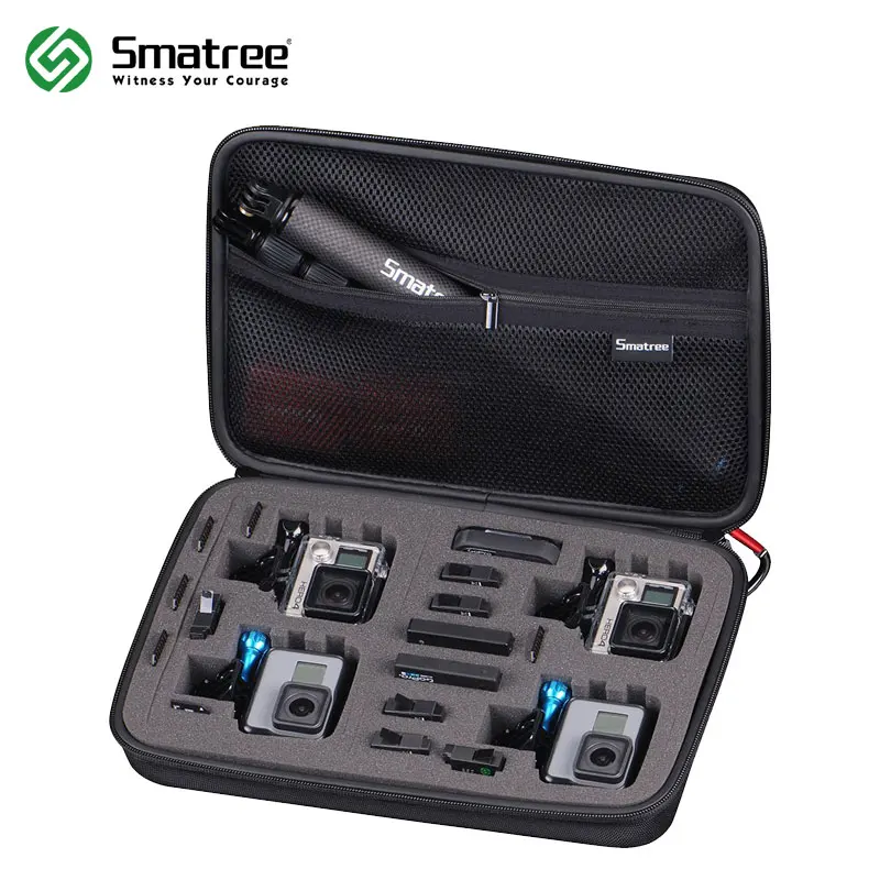 

Smatree Carrying Case for GoPro Hero 7/6/5/4/3+/3/2/1/GOPRO HERO (2018)/Gopro Fusion camera bag