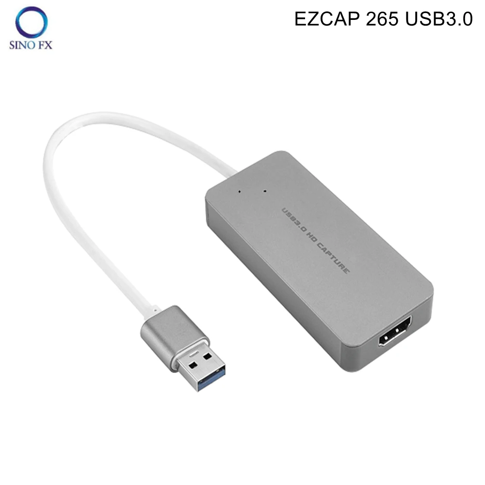 EZCAP 265 265C HDMI к Тип-C USB3.0 1080 P 60fps видео захвата потоковая трансляция в прямом эфире для Macbook окна Mac Win10