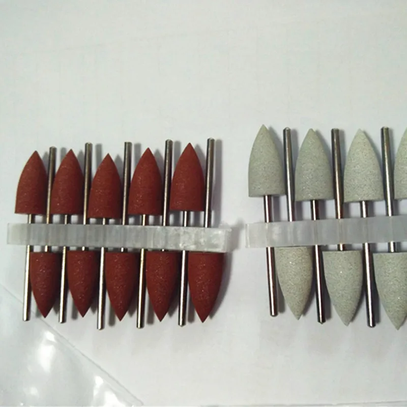 

100pieces/lot Rubber Silicon Polisher Grinding Head Nail Drill Cutter for Manicure Bit Flexible Polisher Nail and Dental Tools