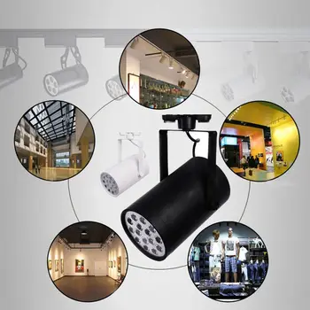 

LED Ultra Bright 14W Track Rail Spot Ceiling Panel Down Lights White