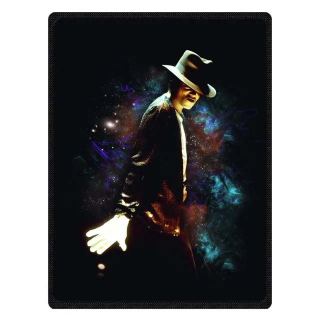 michael jackson Throw Blankets Customized Blanket Manta Coral Flannel