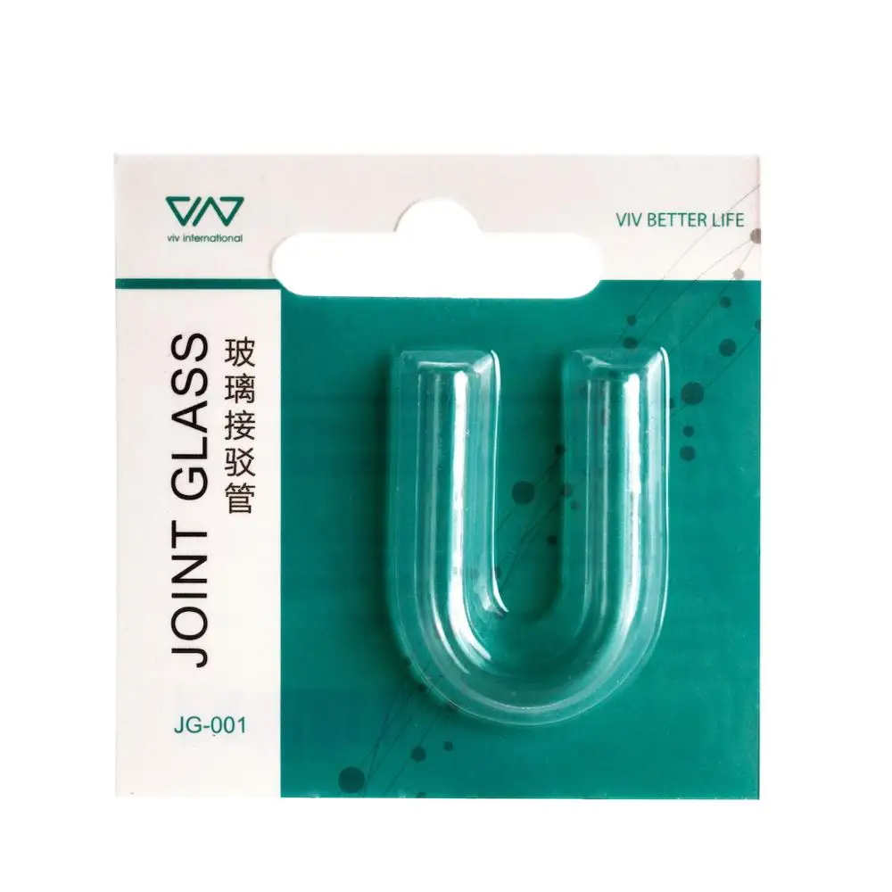 

VIV Joint Glass the connection parts for preventing silicone tube bent at rim of tank