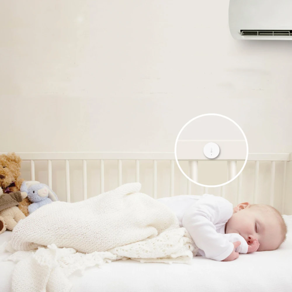  Xiaomi Temperature Humidity Sensor Zigbee Wireless Intelligent Mini Environment Detector For Smart  - 1000008833003