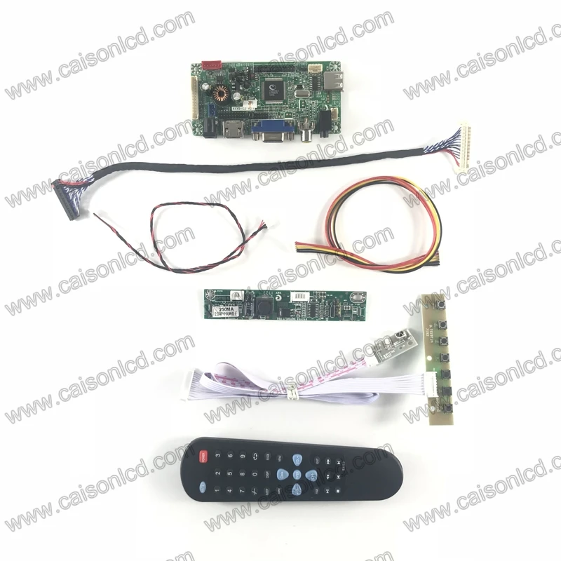 

AVX9-CZ LCD controller board support HDMI VGA AV AUDIO for LCD panel 20 inch LM200WD3-TLF2 TLF1 TLC7 M200FGE-L20 1600x900 diy